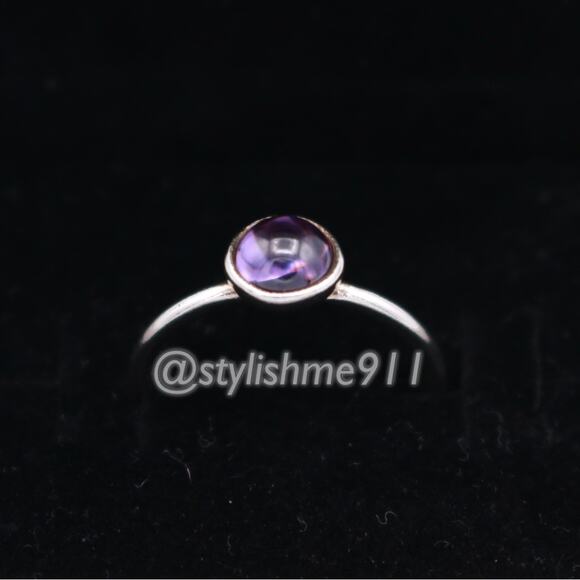 Authentic Pandora Small Poetic Droplet Ring - 190983ACZ - Picture 12 of 14